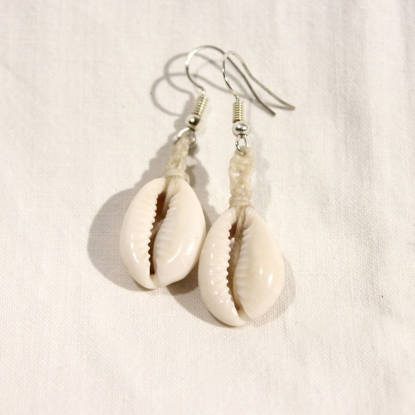 Cowry shell earrings